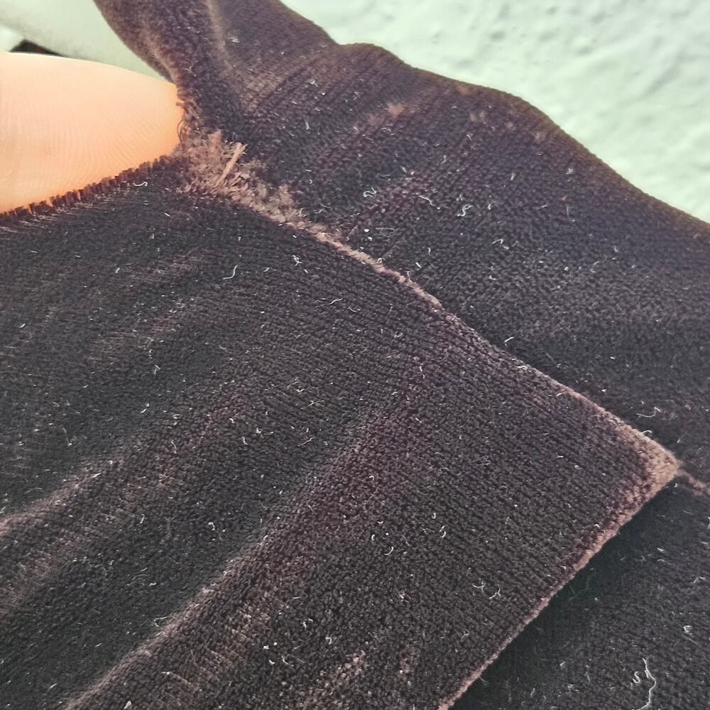 THEORY Off-The-Shoulder Velvet‎ Midi-Dress Size 2 Long Sleeves - Picture 9 of 16